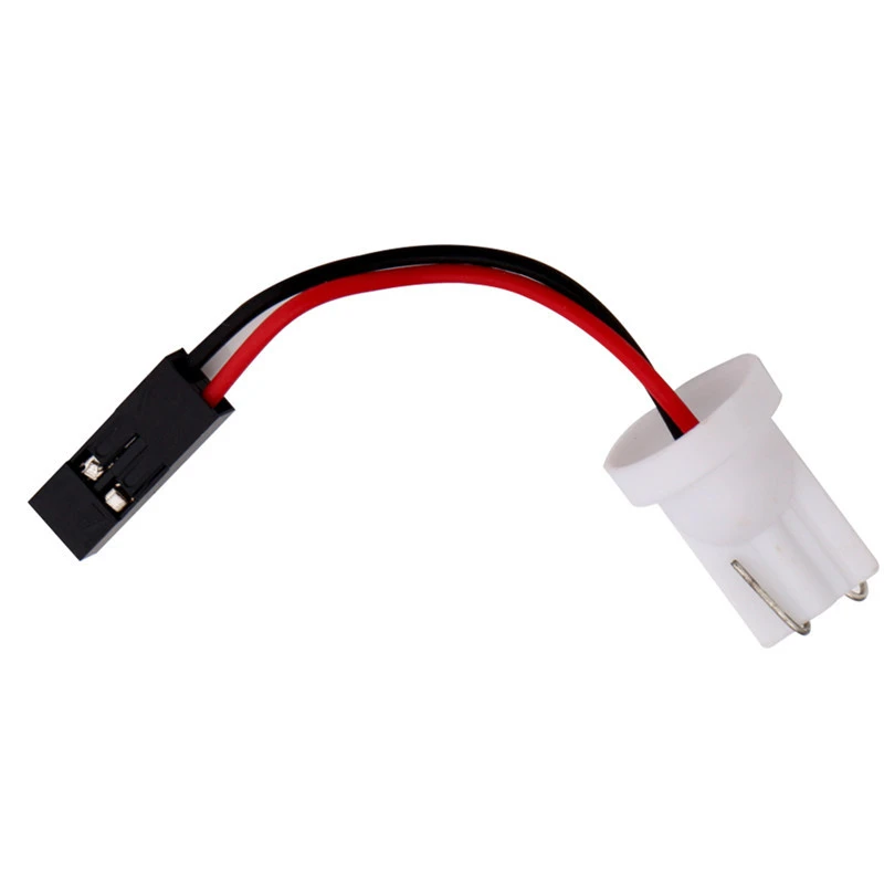 10Pcs BA9S/Festoon/T10 W5w Car Auto Led Bulb Light Wire Harness Adapter BA9S/Festoon/T10 Socket Holder For License Plate Lights