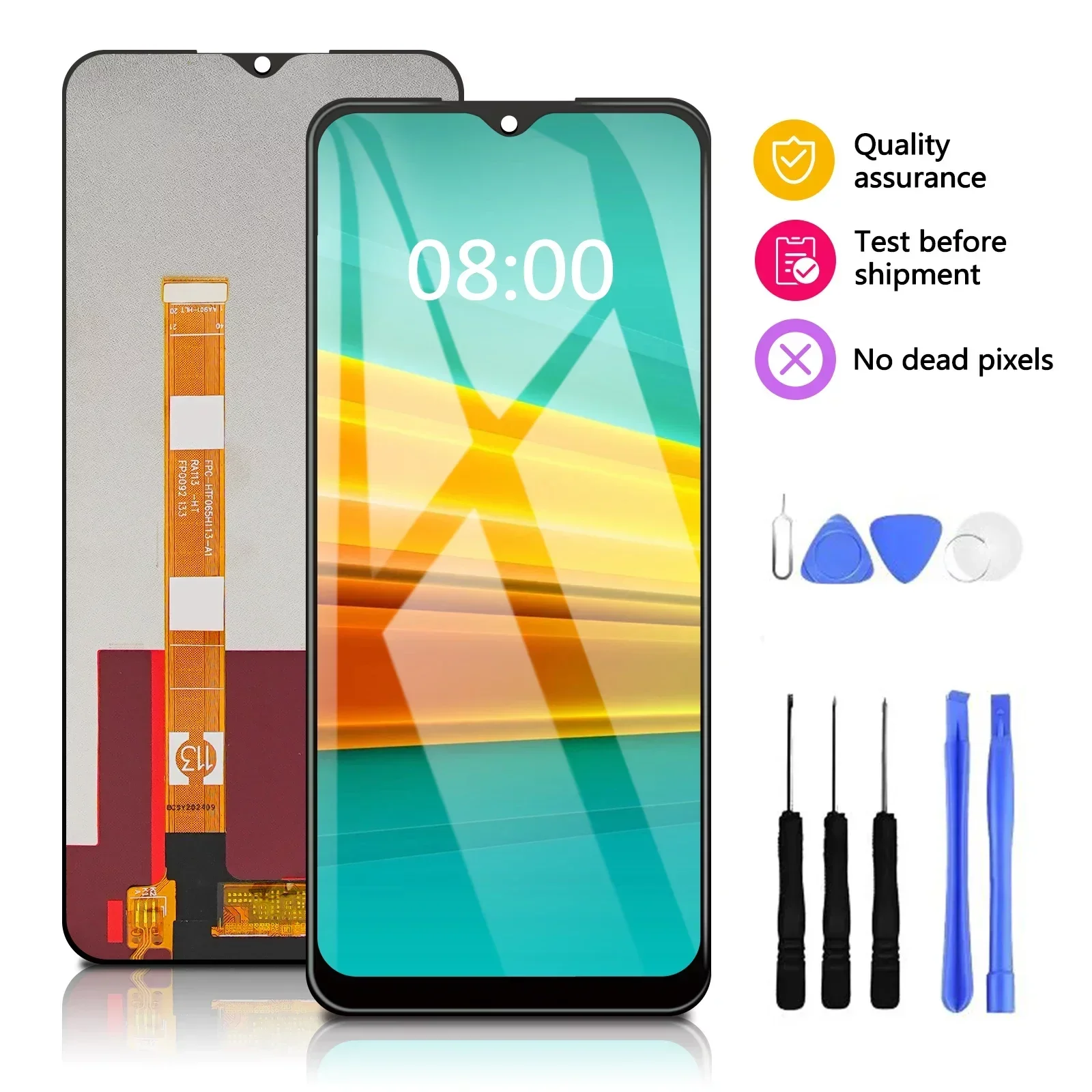 Pantalla LCD de 6,52 "para Oppo A16, A16S, C25, C25S, A54S, A56, Narzo, 50A, CPH2269, montaje de digitalizador con pantalla táctil, repuesto