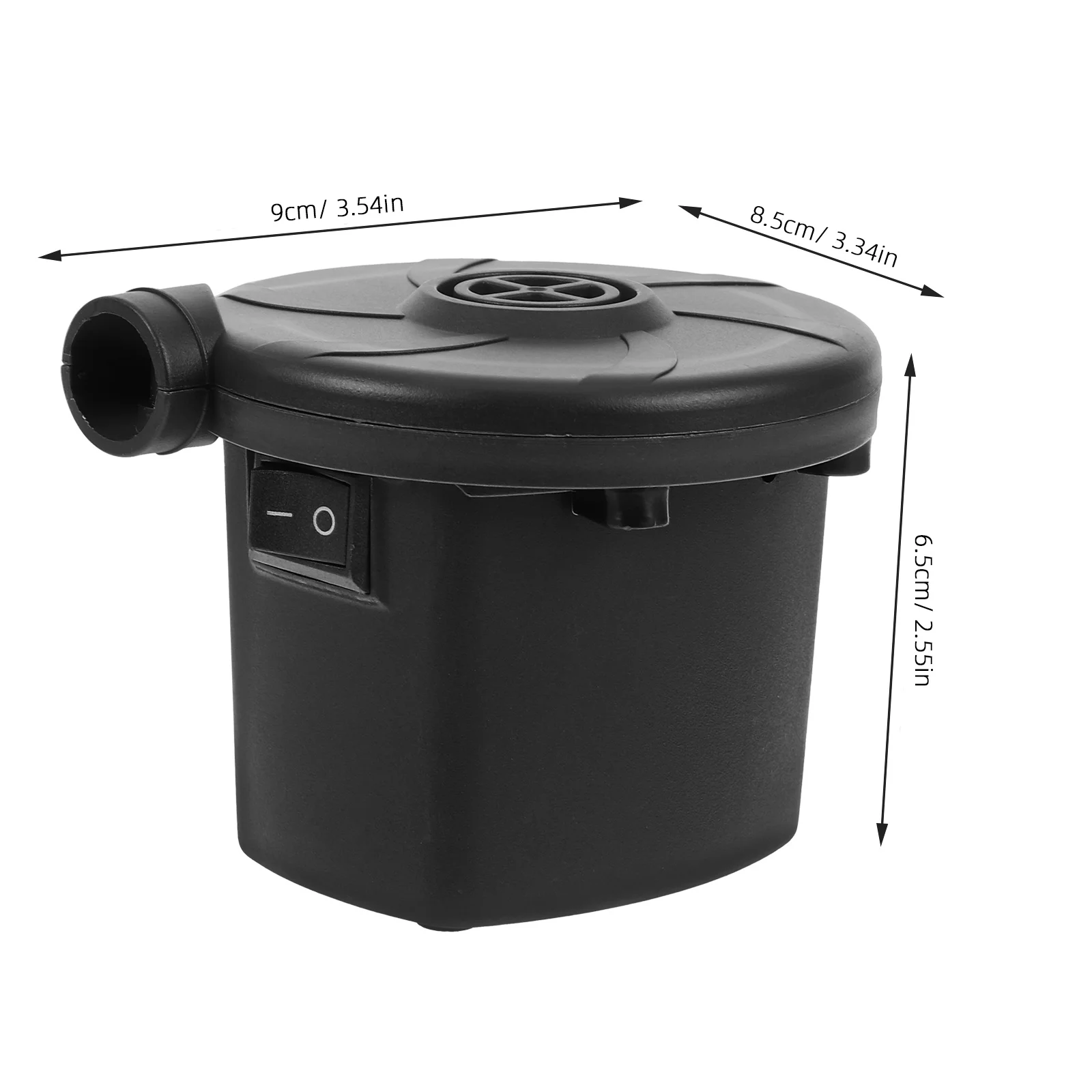 Electric Air Pump Two Way Inflator Fast Inflate Deflate Air Mattress Raft Pool Beach Inflatables Portable Us Plug