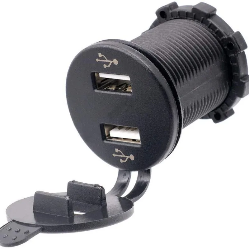 ที่ชาร์จในรถยนต์แบบ USB คู่พร้อมจอแสดงผลแรงดันไฟฟ้า, ที่ชาร์จเร็ว 4.2A สำหรับรถยนต์และรถบ้าน