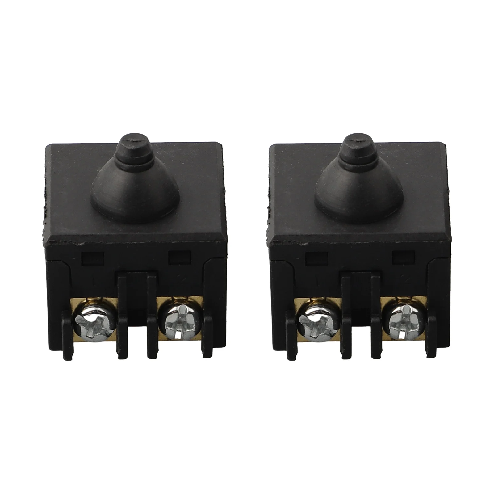 2PCS Push Button Switch for 100mm 4 Inch For Angle Grinder Replacement Parts Suitable for Polisher Accessories Plastic Metal