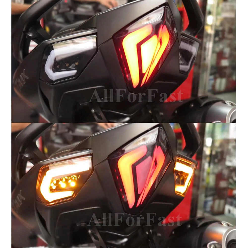 

Yamaha Tmax 530 2012-2016 LED Tail Signal Lights T-max 530 2012 2013 2014 2015 2016 Taillights Brake Light With Emark E11