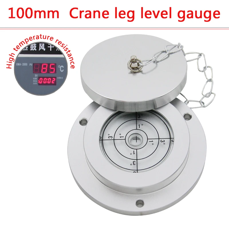 Crane vehicle horizontal bubble level 10075 high-precision level with high temperature resistance of 85 º