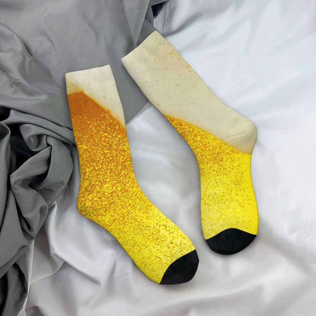 

Носки All Seasons Crew Stockings с изображением пивного бокала, модные длинные носки для мужчин и женщин, подарки на День святого Валентина