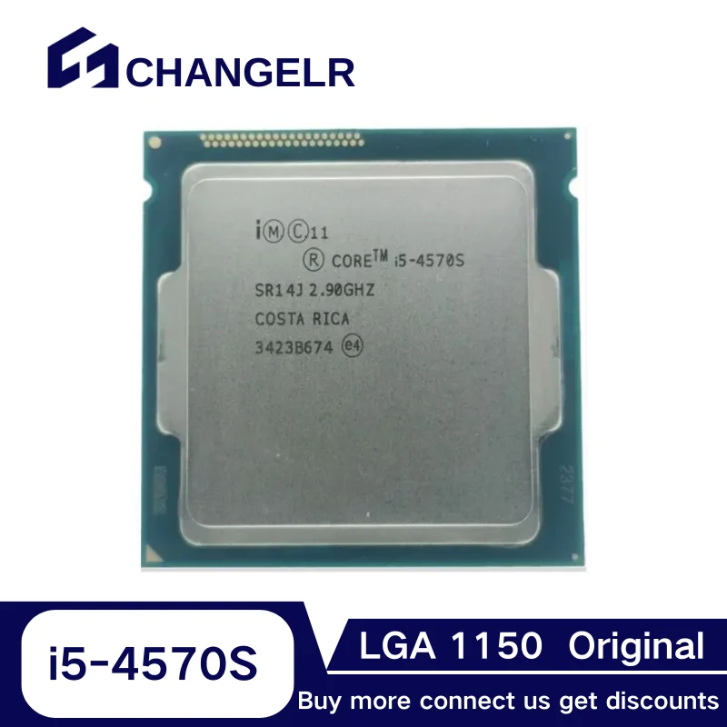 

Процессор Core i5-4570S SR14J 4 ядра 4 потока FCLGA1150 ЦП 22 нм 3,6 ГГц 6 Мб L3 Настольный i5 4570S FCLGA1150