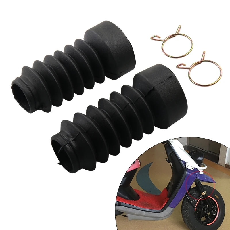 For BWS 100 4VP BWS100 Motorcycle Scooter Front Shock Absorber Protective Rubber Sleeve