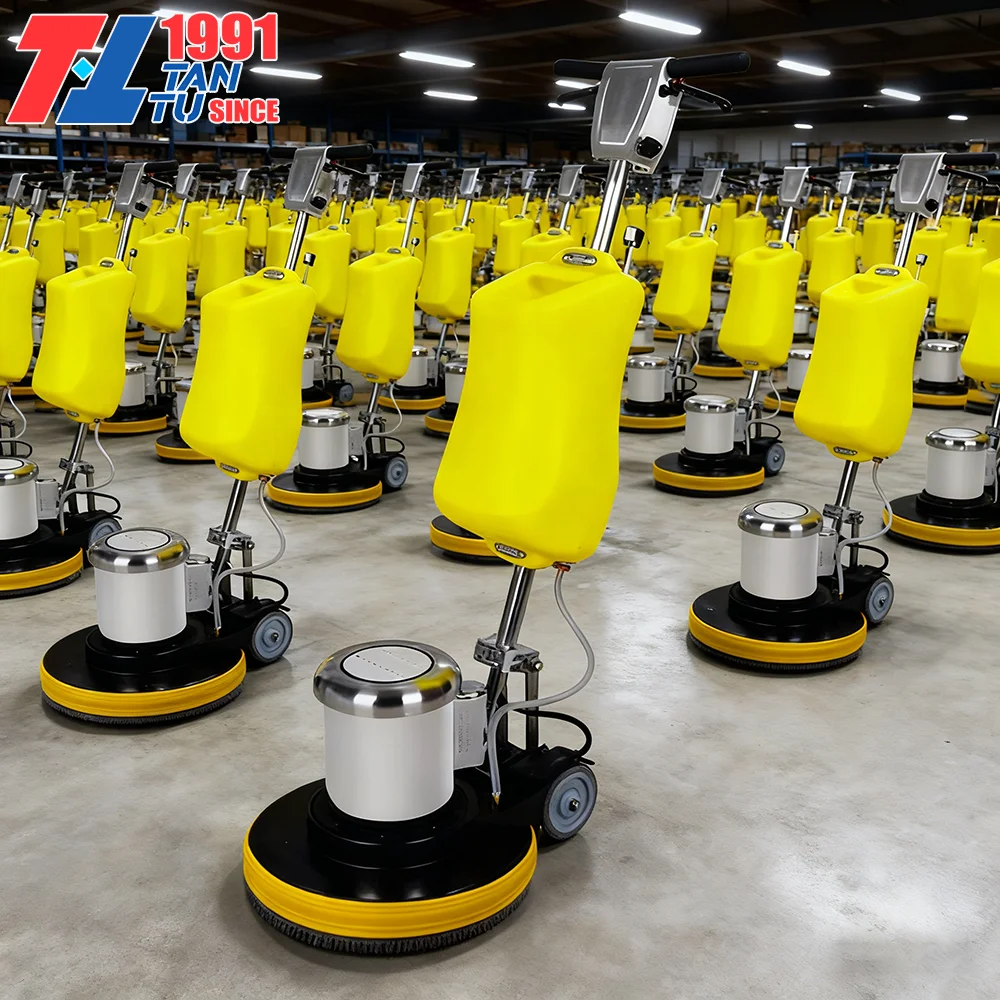 Floor Polishing Machine 17 Inch - High Performance Durable 220V Handheld Electric