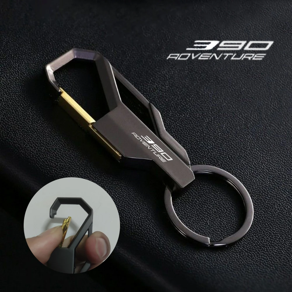 

Motorcycle Keychain Accessories For KTM 390 Adventure 390 ADV 390 2019-2023 2022 2021 Waist Hanging Key Ring Metal KeyChains