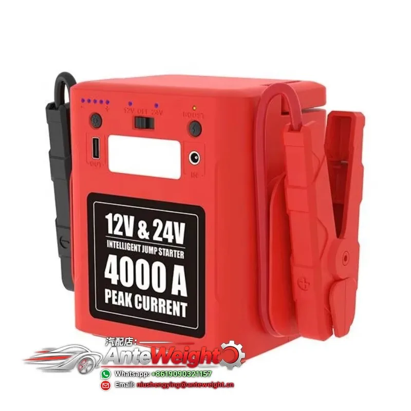 56000mAh 4000A Jumpstart Portable Car Jump Starter Power Bank 12v Output Power Bank Heavy Duty Jump Starter 12v 24v Truck 56000