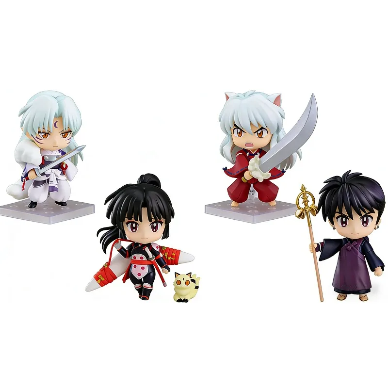 Auténtica empresa Good Smile en stock GSC Nendoroid No.1514 Inuyasha Sesshomaru Kikyo Q versión figura de acción articulada