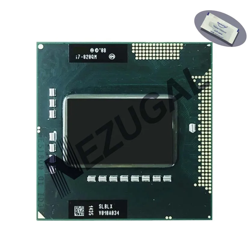 I7-820QM I7 820QM SLBLX 1.73 Ghz Quad Core 8M 45W PGA988 CPU processor