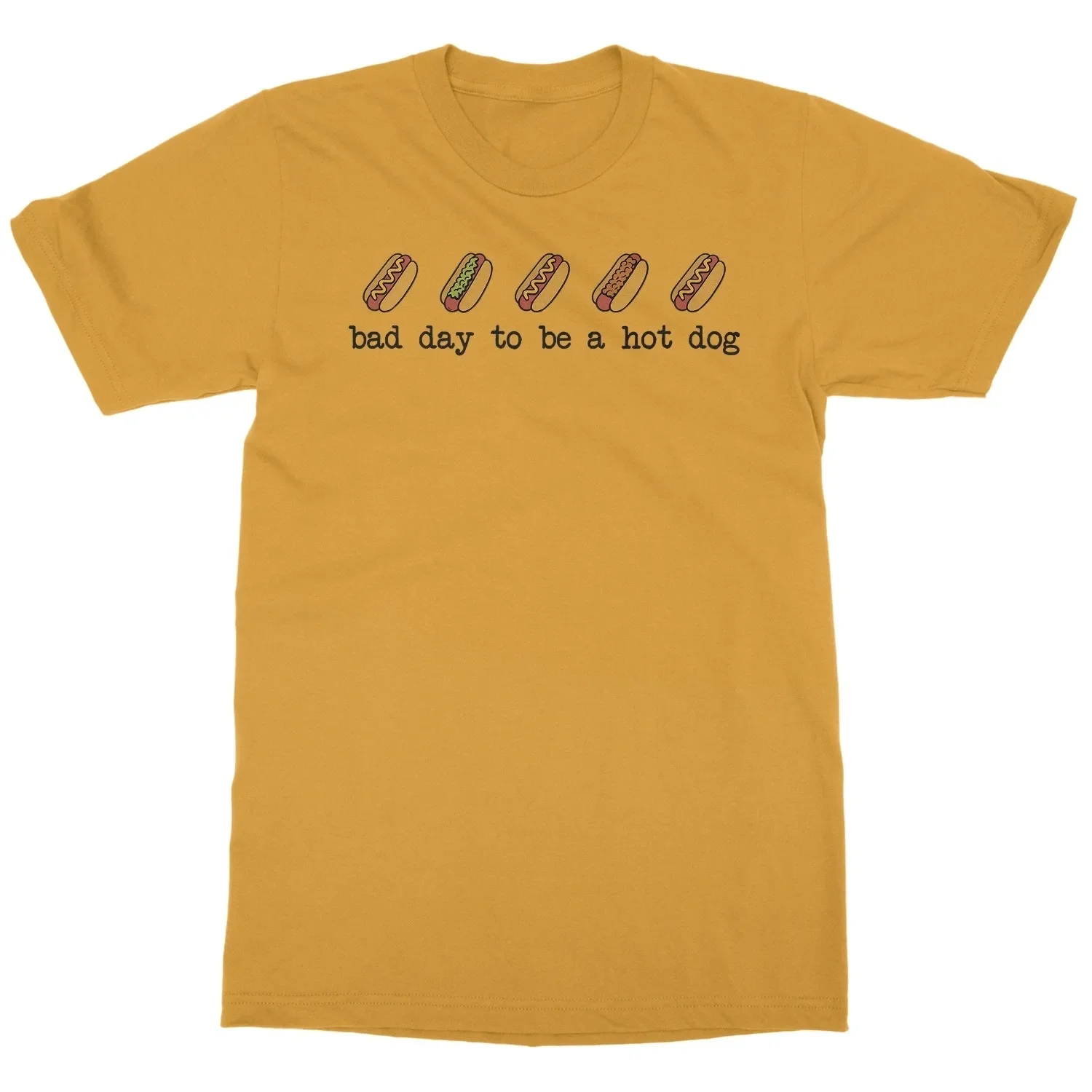 Bad Day To Be A Hot Dog - Funny 4th of July Unisex T-Shirt