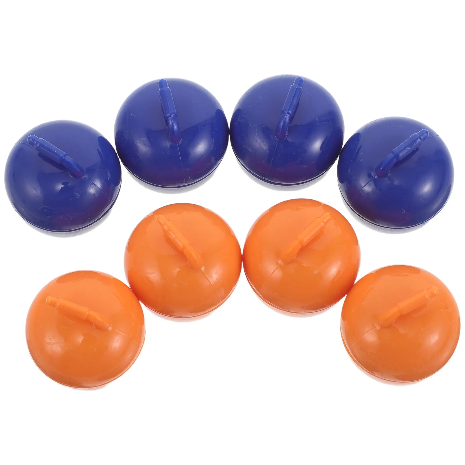 

8Pcs Tabletop Curling Pucks Mini Shuffleboard Set Smooth Sliding Replacement Pucks for Indoor Curling Game Family Office Travel