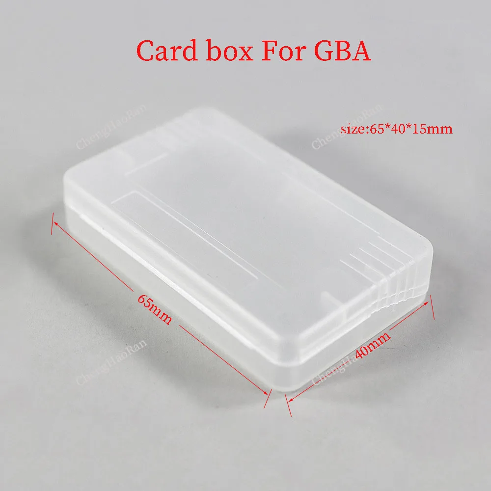 ChengHaoRan 1PC/10PC For GBA Plastic Small  Box Rectangular Protective Box Plastic Box Storage Box GBA Cartridge Box