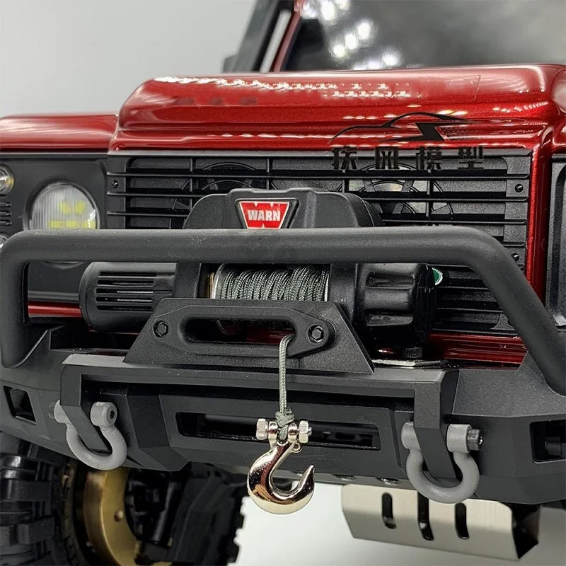 Gancho de recuperação do controlador remoto sem fio, RC Winch, 1:10 Crawler Car, TRX4 TRX6 SCX10 Wrangler CC01 TF2 D90