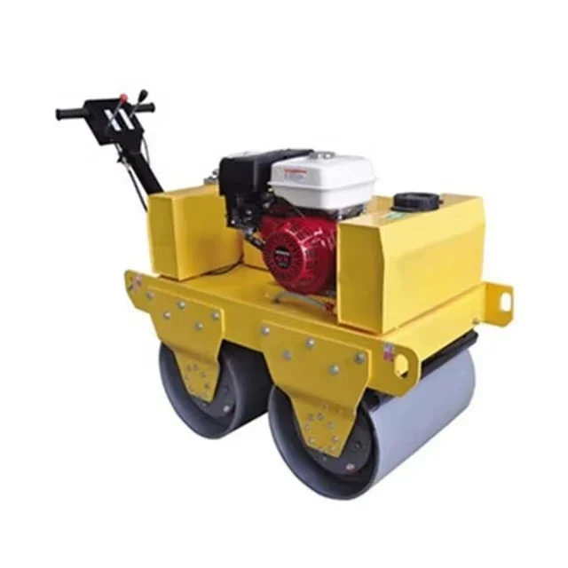 Hydraulic Pump Braking, Riding Roller, Double Drum Vibrating Asphalt Roller, Micro Roller