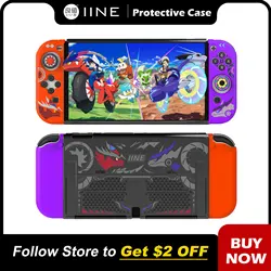 IINE Scarlet&Violet Game Accessories Compatible Nintendo Switch