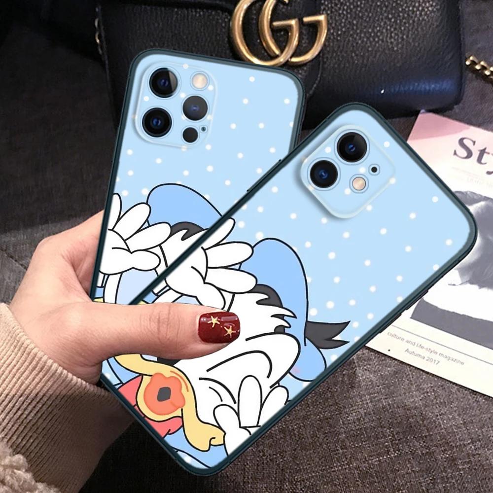 Z107 Donald Duck Soft Case dla Huawei Y5P Y6P Y7A Y8P Y9A Y6 Y7 Y8S Y9S Y9 Prime Nova 9 9I 4E 5T 7 Mate 10 Lite 20 Pro P30