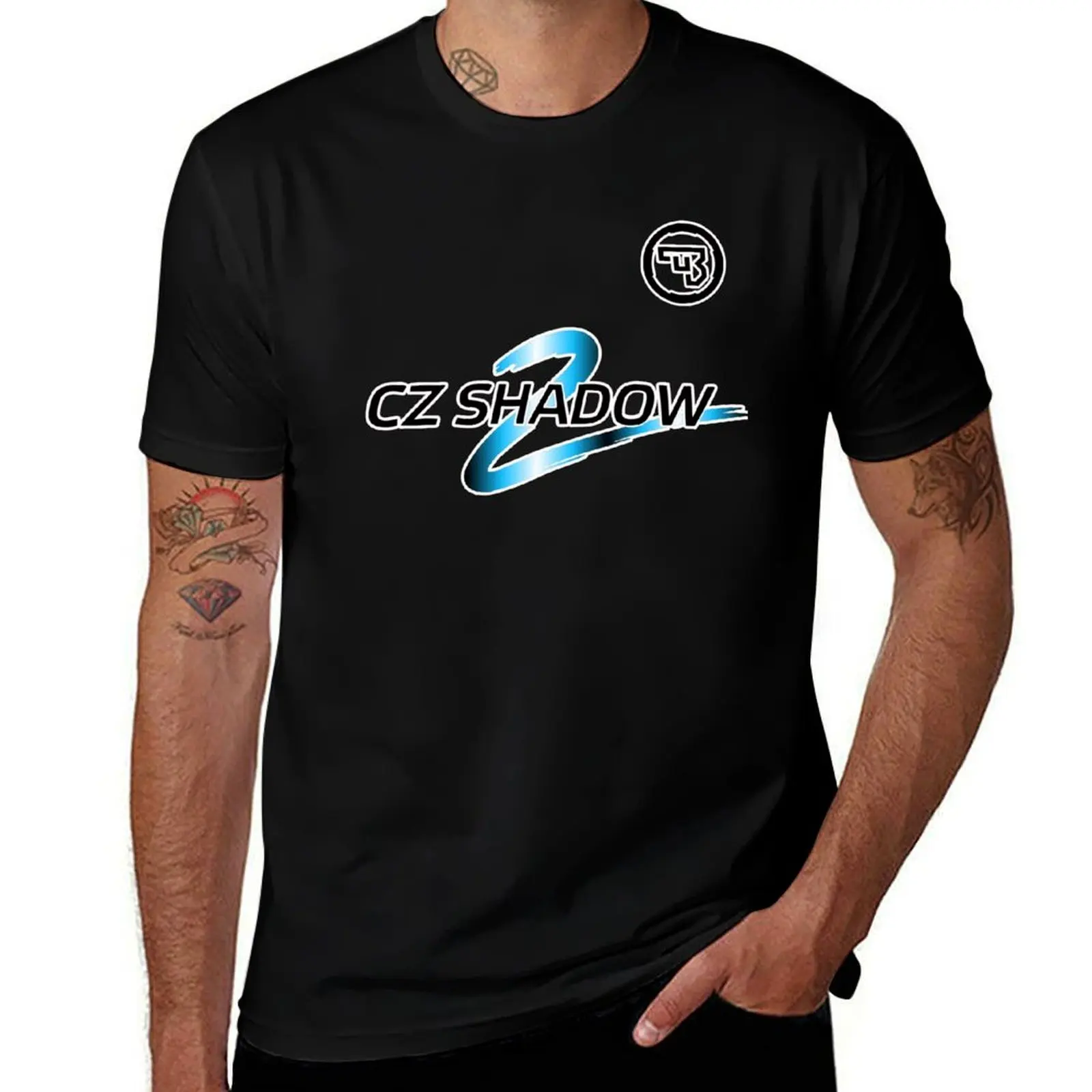 CZ Shadow 2 Custom Design T-Shirt man t shirt luxury T-Shirt