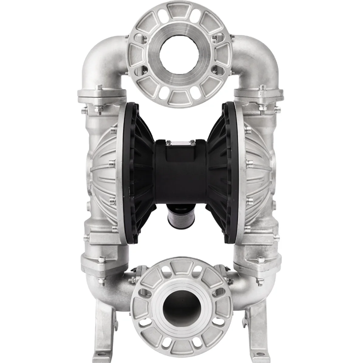 QBY3-80P Manufacturer Diaphragm Pneumatic Pump Low Pressure OEM 304 Stainless Steel Industrial Air Pump Semi-Automatic Control