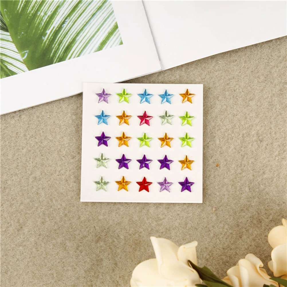 

7 Sheets Hotfix Diamond Sticker Set Rhinestone Stickers Creative Acrylic Crystal Child