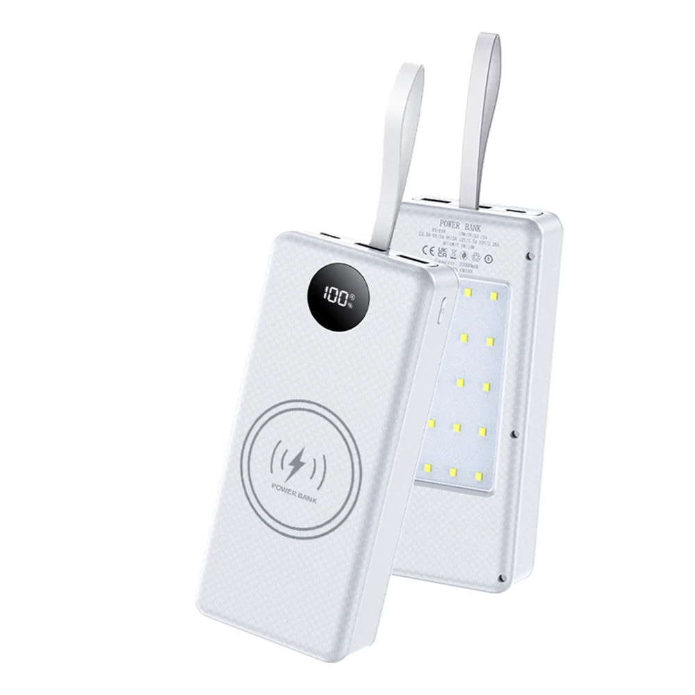 16*18650 Powerbank-Gehäuse Mobile Powerbank-Zellenbatterie-Halterbox 22,5W+15W Batterie-Schnellladegerät Typ-C und USB – Detail 17