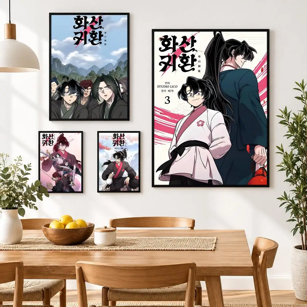 Return of the Blossoming Blade Poster Waterproof HD Modern Peel And Stick Wall Decor Living Room Dorm Garage