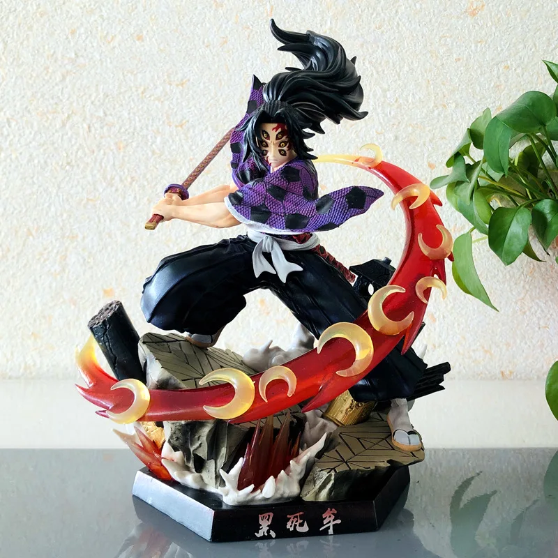 

Anime Figure Demon Slayer Twelve Kizuki Gk Kokushibo Kimetsu No Yaiba Pvc Action Figurine Decoration Model Statue Toys Gifts