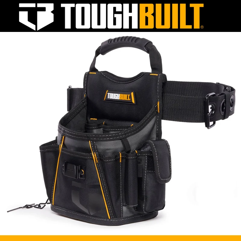 toughbuilt-tb-316-2-utility-pouch-belt-heavy-duty-deluxe-premium-quality-durable-adjustable-belt-size-toolbag
