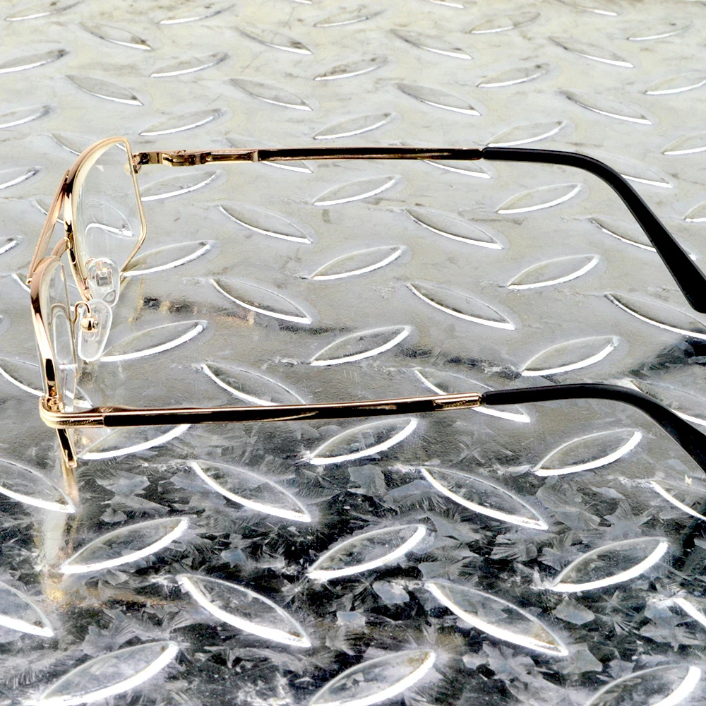 Natural Crystal Multi-Coated Lens Full-Rim Nickel Alloy Luxury Men Women Reading Glasses +0.75 +1 +1.25 +1.5 +1.75 to+4 image 3