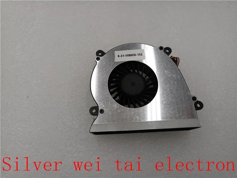 Brand New and original CPU cooling fan for SAGER NP8660 clevo m860tu M860S  6-31-M860S-102 DFS531105MC0T F806 Cooling Fan