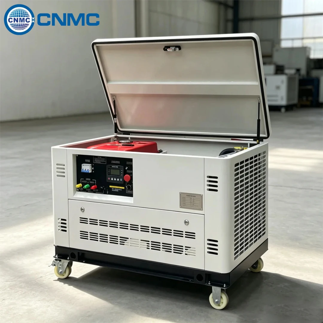 Silent Petrol Generator 30KW Electricity Generator Four-Cylinder 220V 60HZ Generator Power CE Certified Factory Household Use