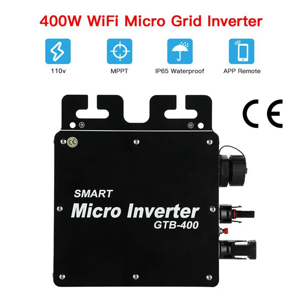 GTB400 Solar Inverter Your Solution for Efficient Power Conversion at a Capacity of 400W and Voltage of 110220V