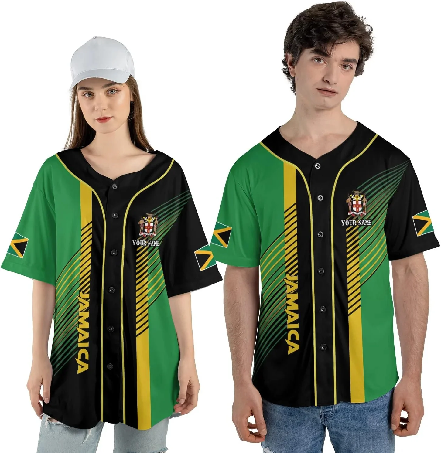 Gepersonaliseerde naam Jamaica - Street Fashion Jersey recensie en prijs