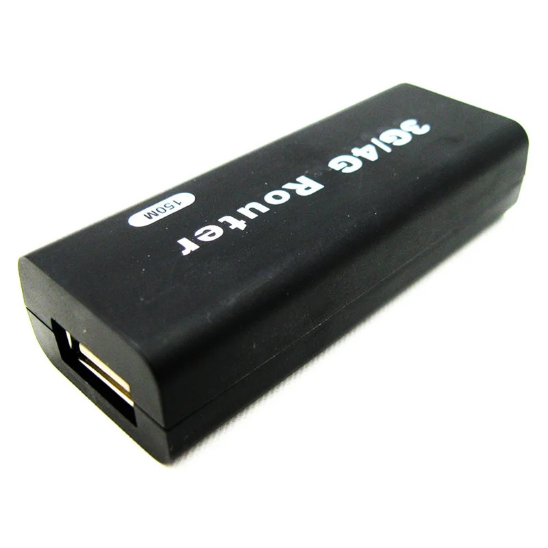 USB 케이블이 달린 미니 휴대용 무선 라우터, 3G, 4G, Wlan 핫스팟, 150Mbps, RJ45