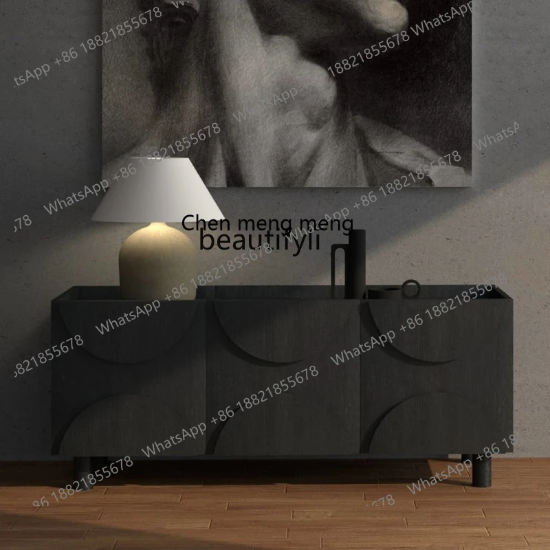 X الشمال سجل اللون الطعام خزانة جانبية الحديثة بسيطة مدخل مدخل أرضية خزانة مزخرفة خزانة غرفة المعيشة