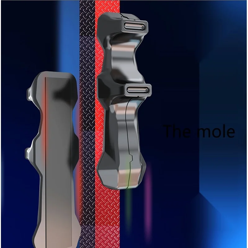 Tablet Gaming Handle Grip Silicone 2 Colors 3 Styles 6-Finger Operation for PUBG Mobile Controller