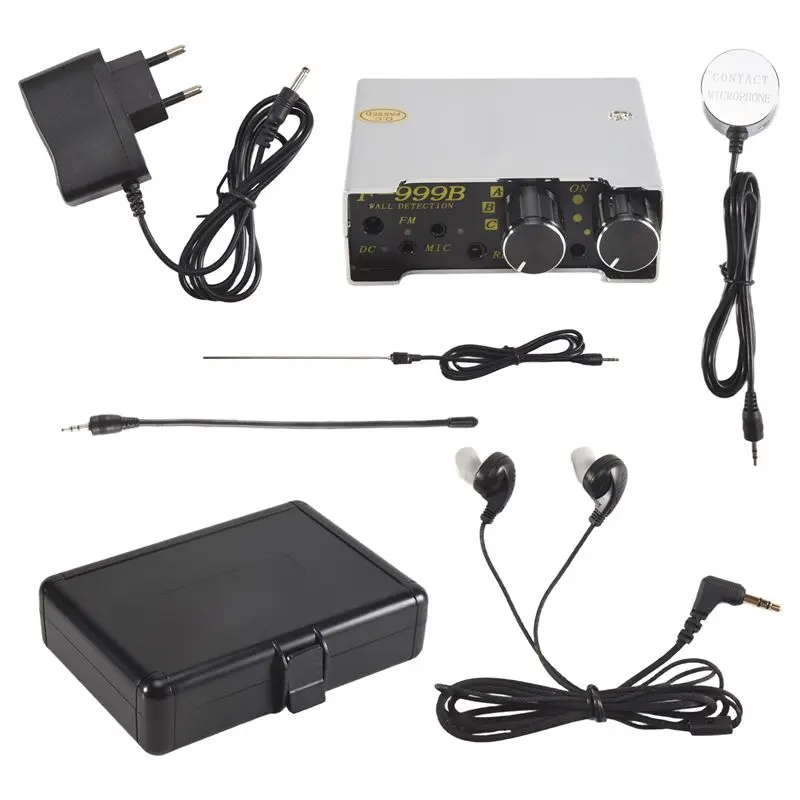 F999B Leaking Water Leak Detector Household Wall Leaking Pickup Leak Detector EU Plug-A74Z