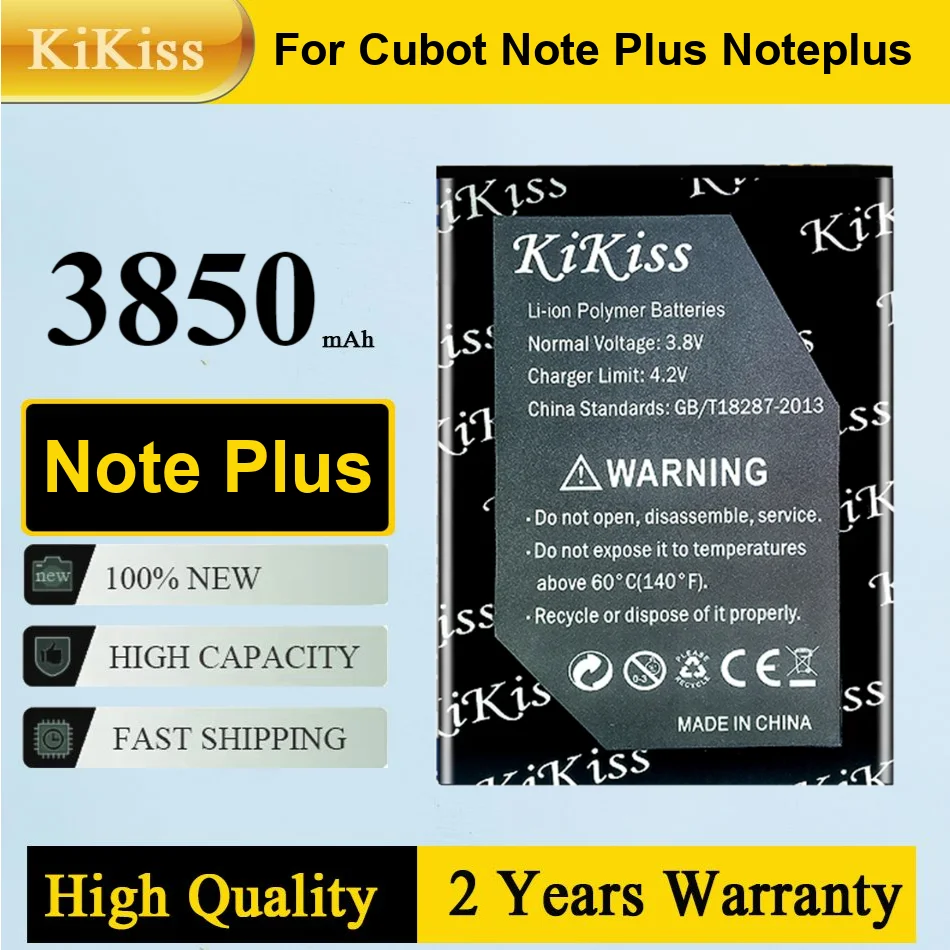 

Литий-ионный аккумулятор для CUBOT Note PLus NotePLus