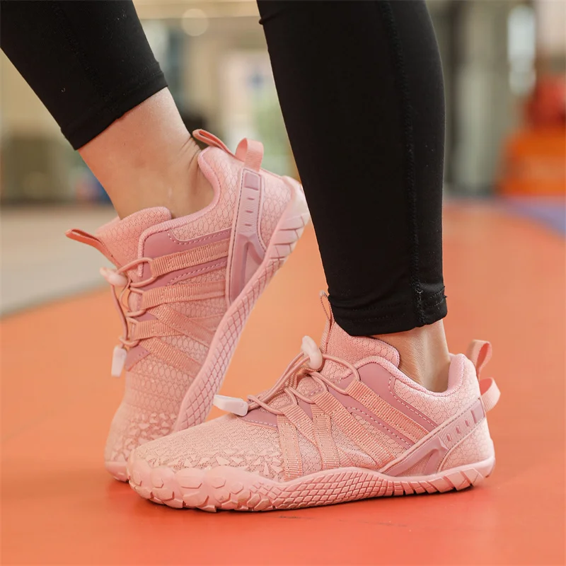 Kids Barefoot Shoes Five Fingers Barefoot Beach Water Shoes Children Tennis sports shoes Swimming Non-slip Breathable Sneakers