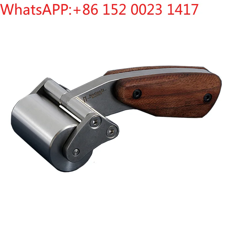 

Nattools Duty Stainless Steel DIY Leather Handmade Leather Roller 630g/60mm