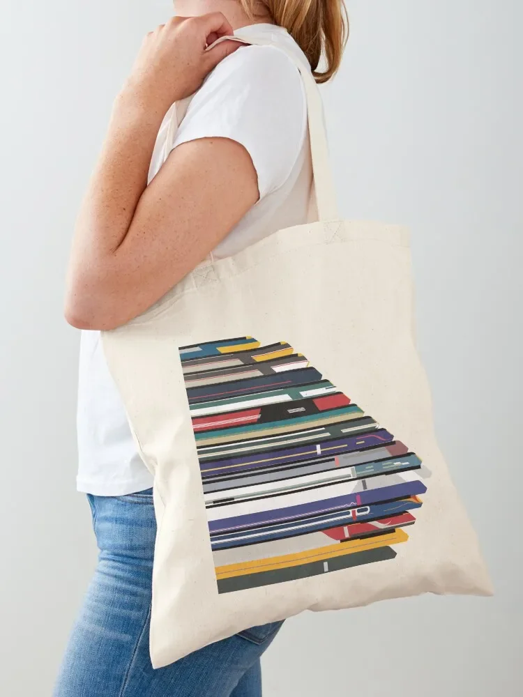 Intercity 125 outline in liveries Tote Bag Gift bag custom fabric bag