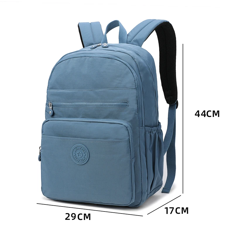 Mindesa High Quality Men And Women Portability Nylon Best  Fashion Leisure Backpack School Bag Lightweight Waterproof 8688