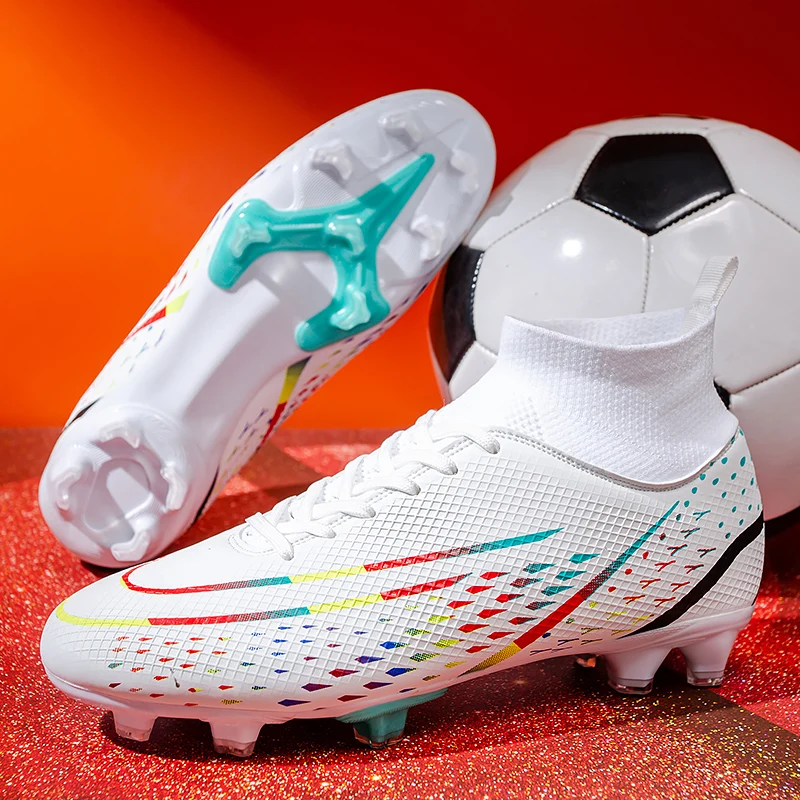 Crampon de terrain de football professionnel pour hommes et enfants, chaussures de football, chaussures de football, TF