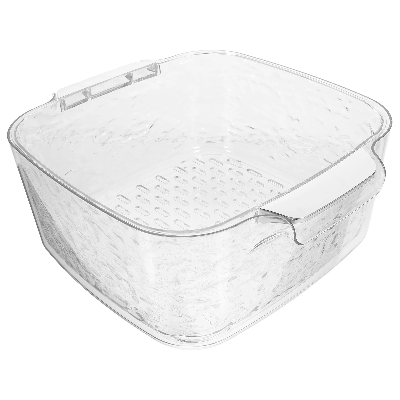 

Double Layer Wash Strainer Basket Large Capacity Kitchen Sink Plastic Fruit Veggie Draining Bowl Vegetable Filtration Home Use