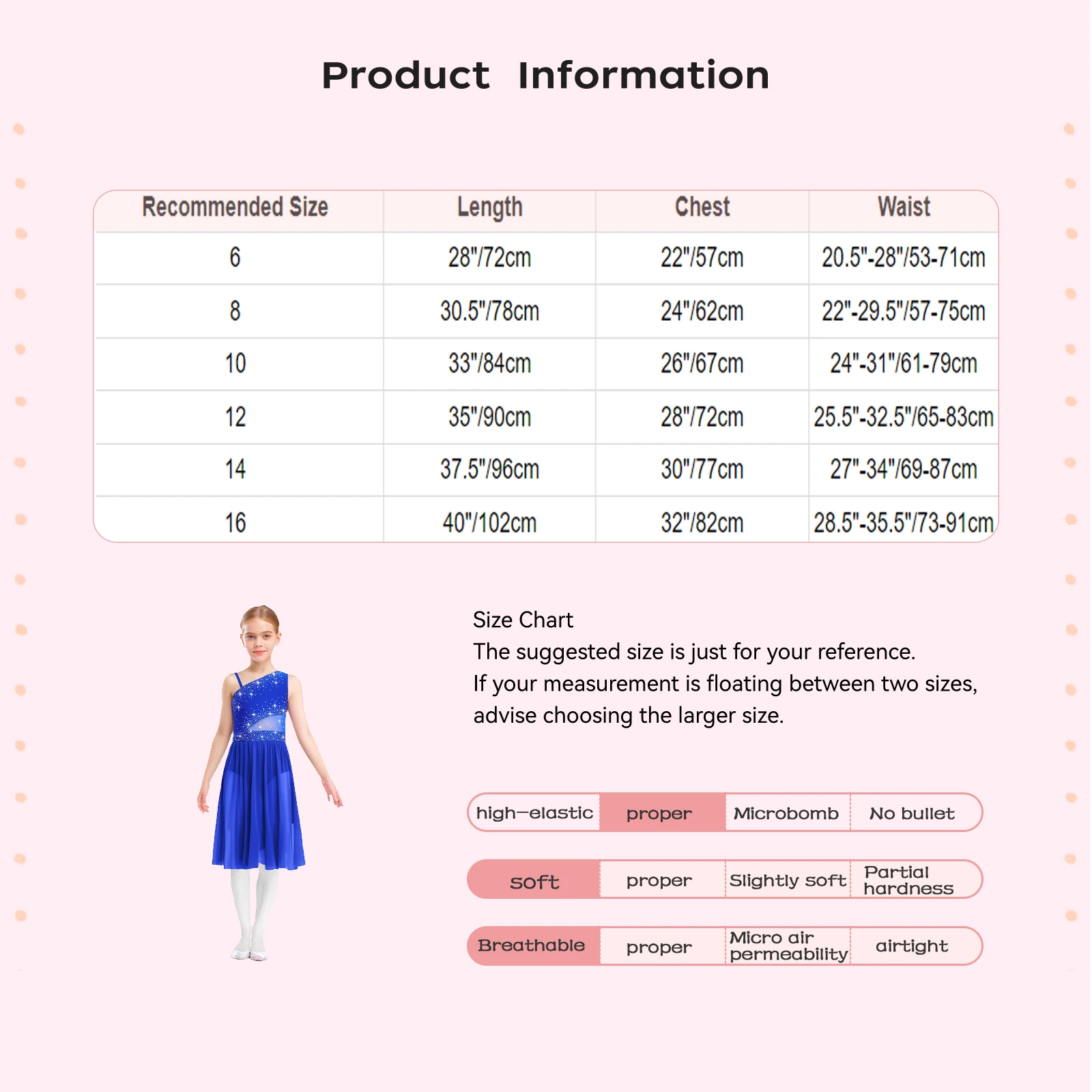 Vestito da ballo lirico per ragazze, monospalla, senza maniche, in rete trasparente, con strass, ginnastica, balletto, body, vestito da pattinaggio di figura