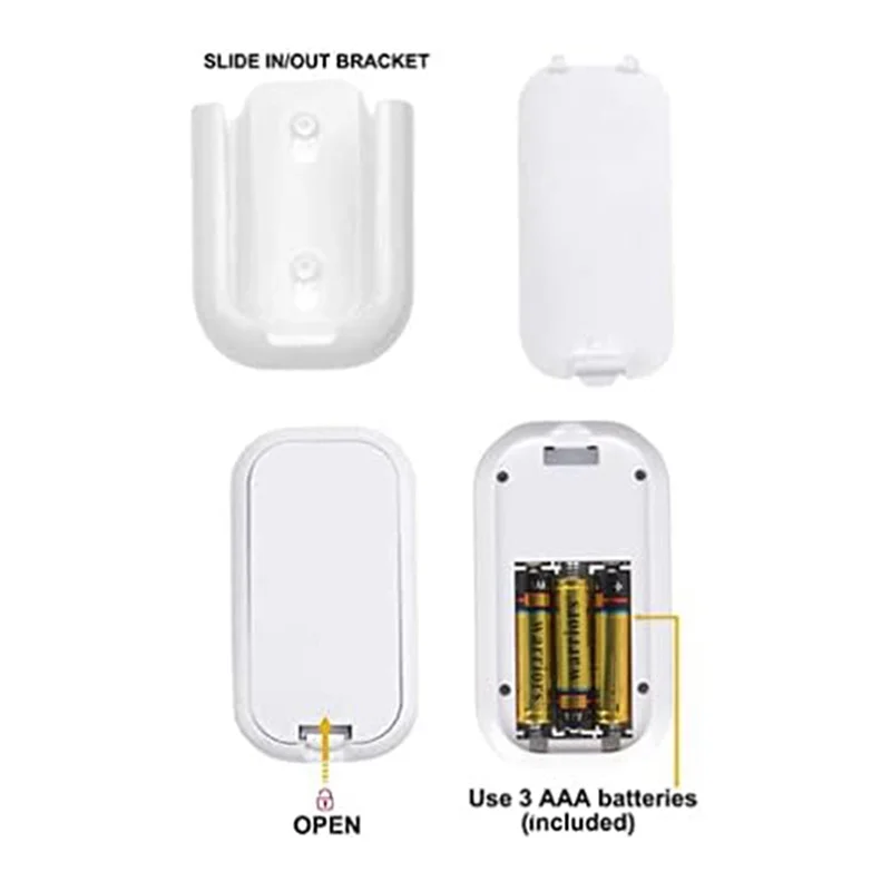 ABWM-Timer For Kids,Wireless Battery Powered 2 Minutes Teeth Brush Timer,20 Seconds Hand Washing Timer, Color Indicator Light