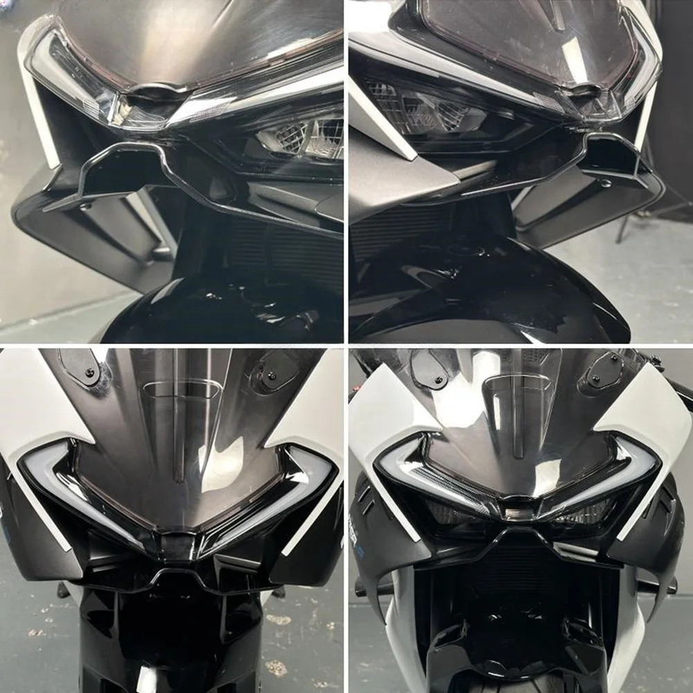 Multi-Purpose Front Fairing Spoiler Lower Lip Guide Motorcycle Dynamic Winglet For 675SR 675SR-R 675 SS/SR/SRR 2024