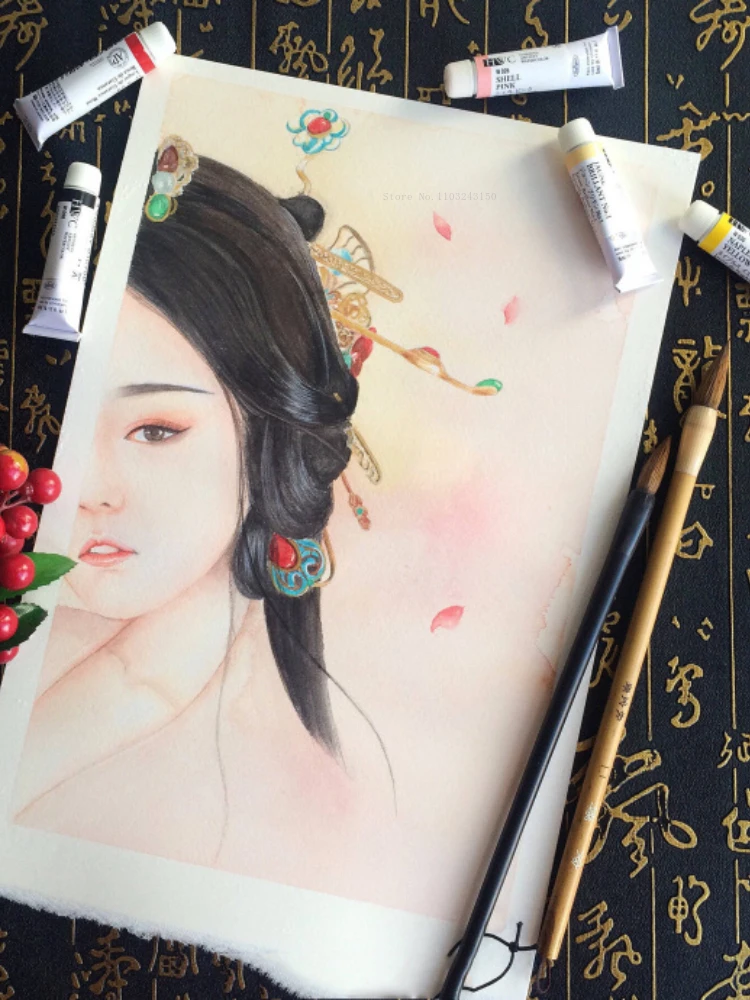 5ml/15ml röhrenförmiges Holbein transparentes Aquarell pigment Klasse ein mineralischer Rohstoff künstler Meister Aquarell kunst liefert