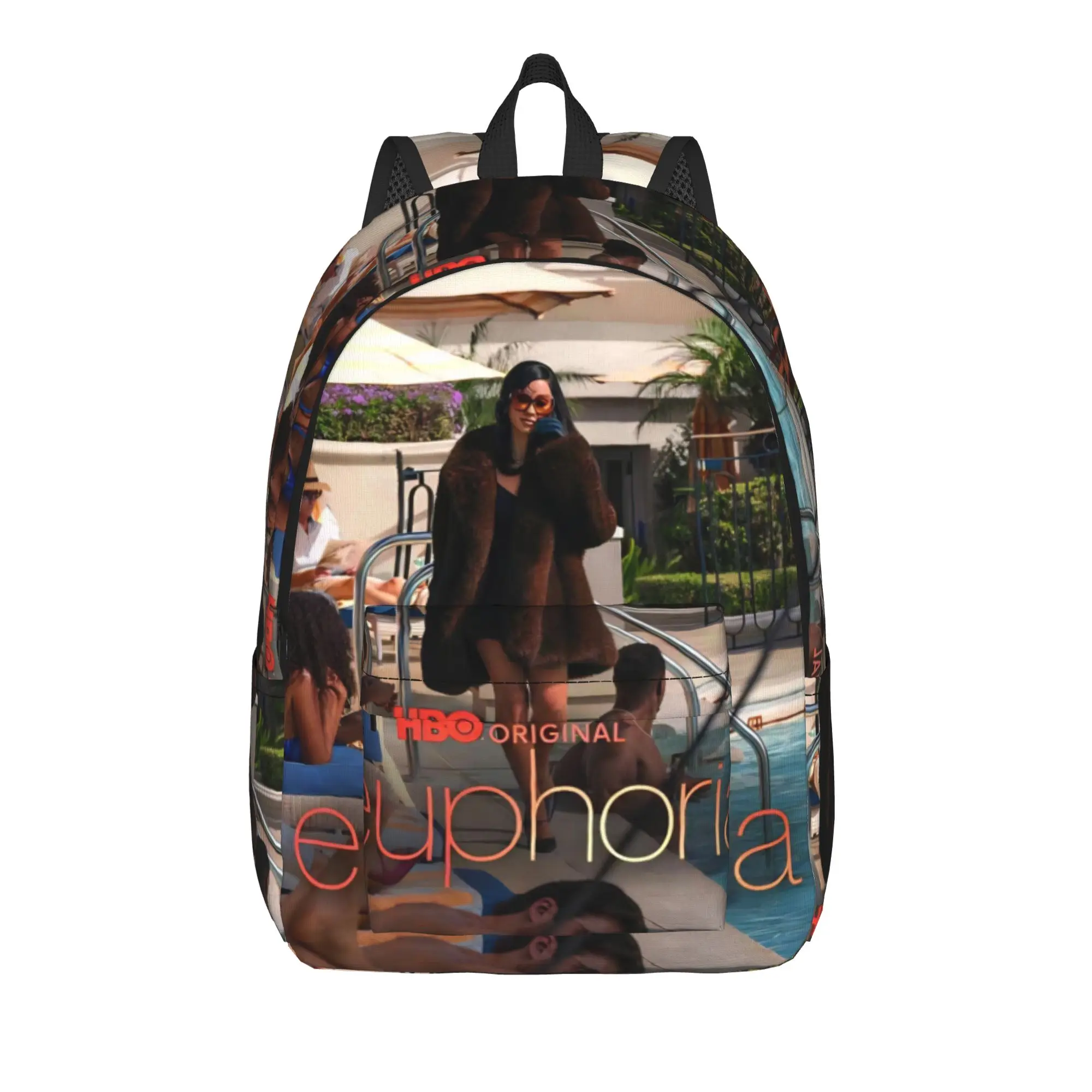 Euphorias Season 3 Sac à dos pour hommes et femmes, sac à dos de mode pour lycée, randonnée, voyage, sac à bandoulière pour ordinateur portable, cadeau